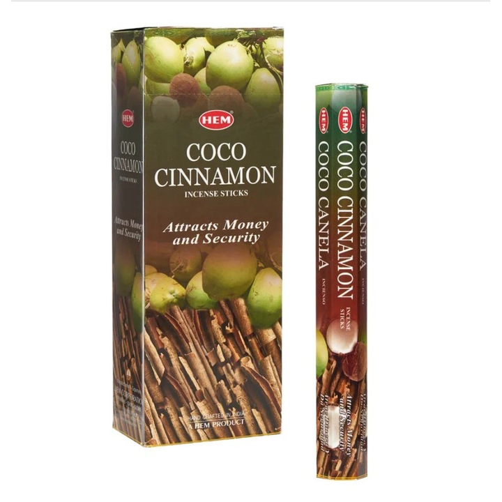 Set Betisoare Parfumate Coco Cinnamon 120 Buc