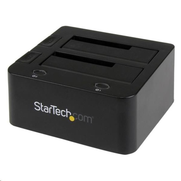 Carcasa HDD, Startech, 2x2.5"-3.5", Negru