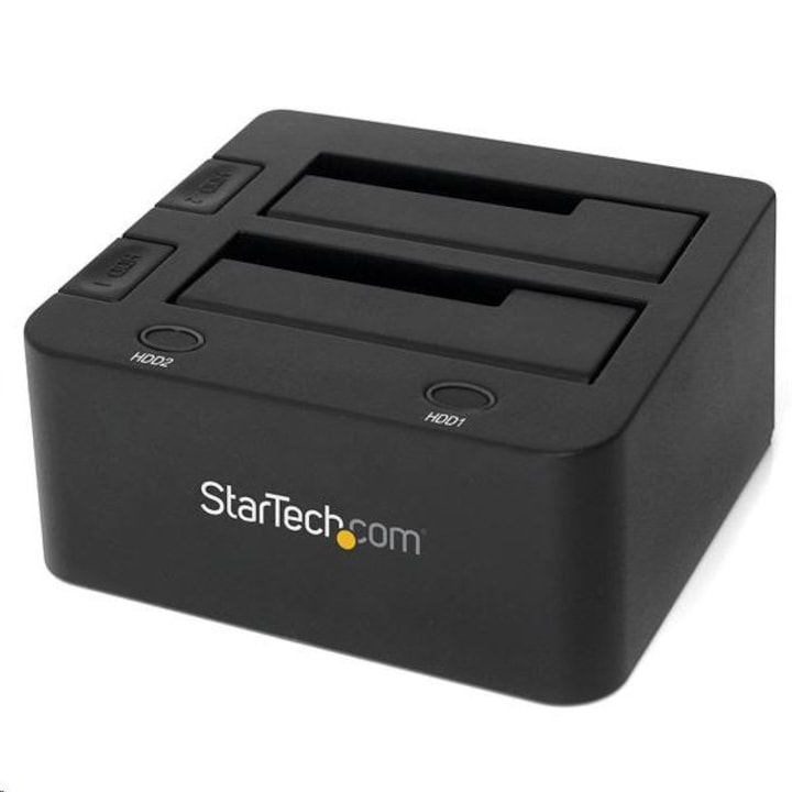 Rack HDD, StarTech, 2x2.5"-3.5", Negru