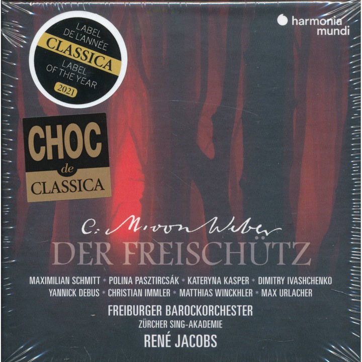 Carl Maria von Weber: Der Freischütz - 2 CD + libret