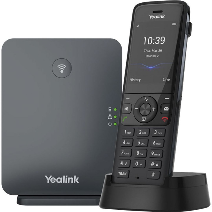 IP телефон Yealink W78P Черен TFT (1302026)