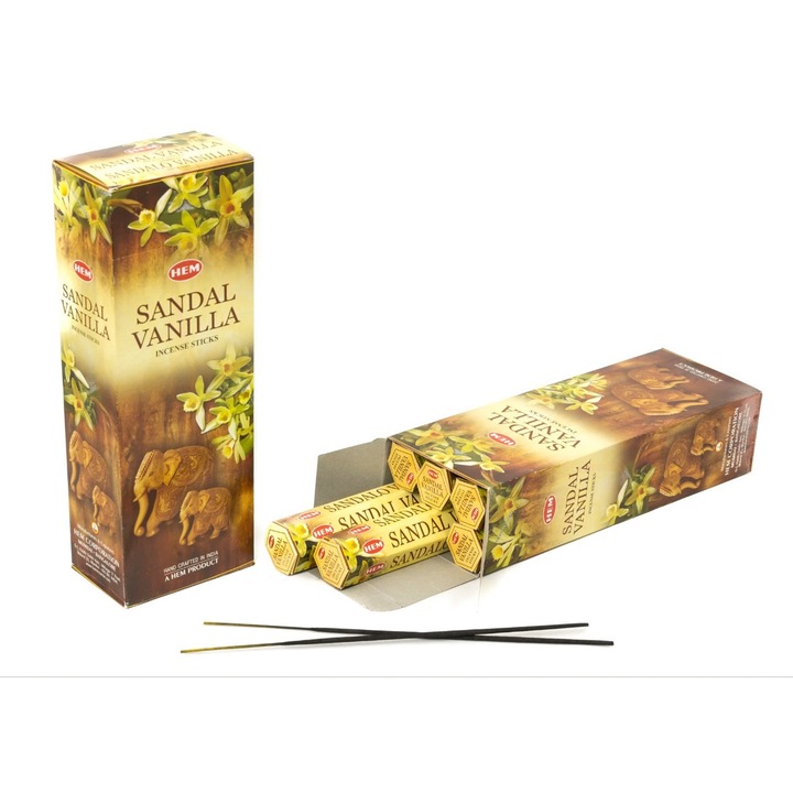 Set Betisoare Parfumate Sandal Vanilla 120 Buc