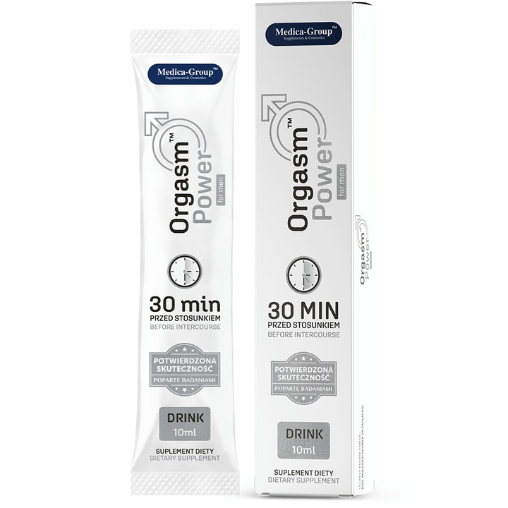 Добавка за потентност Medica-Group Orgasm Power for Men, 10 мл