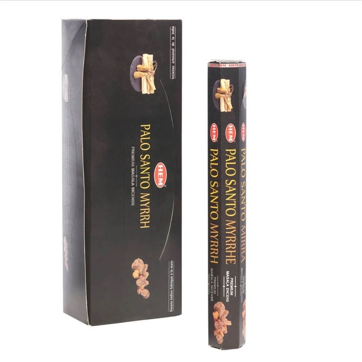 Set Betisoare Parfumate Palo Santo Myrrh 120 Buc