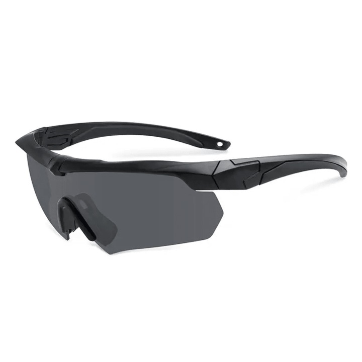 Тактически слънчеви очила, с два комплекта подвижни поляризирани стъкла