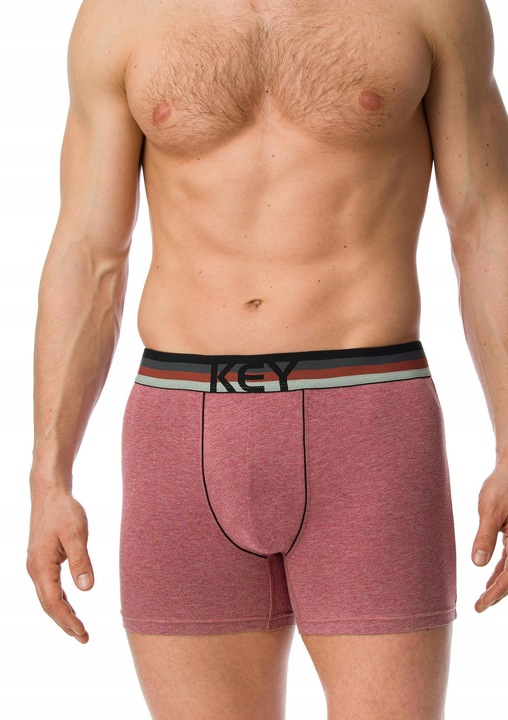 Férfi boxer, kulcs, pamut, elasztán, rózsaszín, Rózsaszín