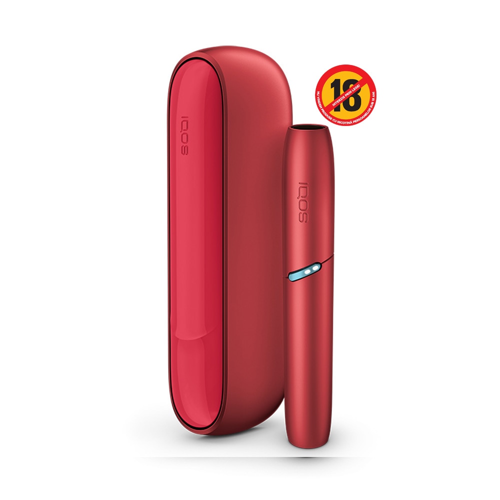 Starter Kit IQOS Originals Duo Scarlet - eMAG.ro