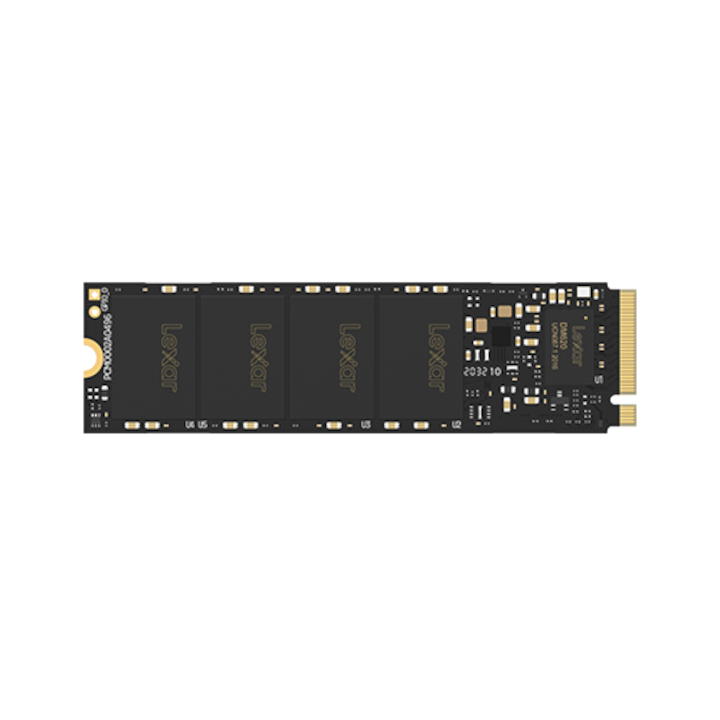 Solid-State Drive (SSD) LEXAR NM620 512GB SSD, M.2 NVMe, PCIe Gen3x4, up to 3300 MB/s read and 2400 MB/s write LNM620X512G-RNNNG