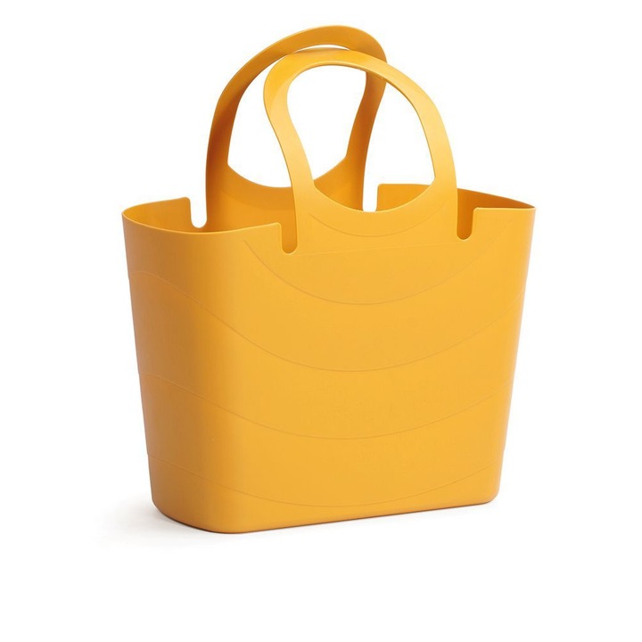 Multifunkcionális táska, Prosperplast, Lucy, Műanyag, 30 cm, Mustársárga
