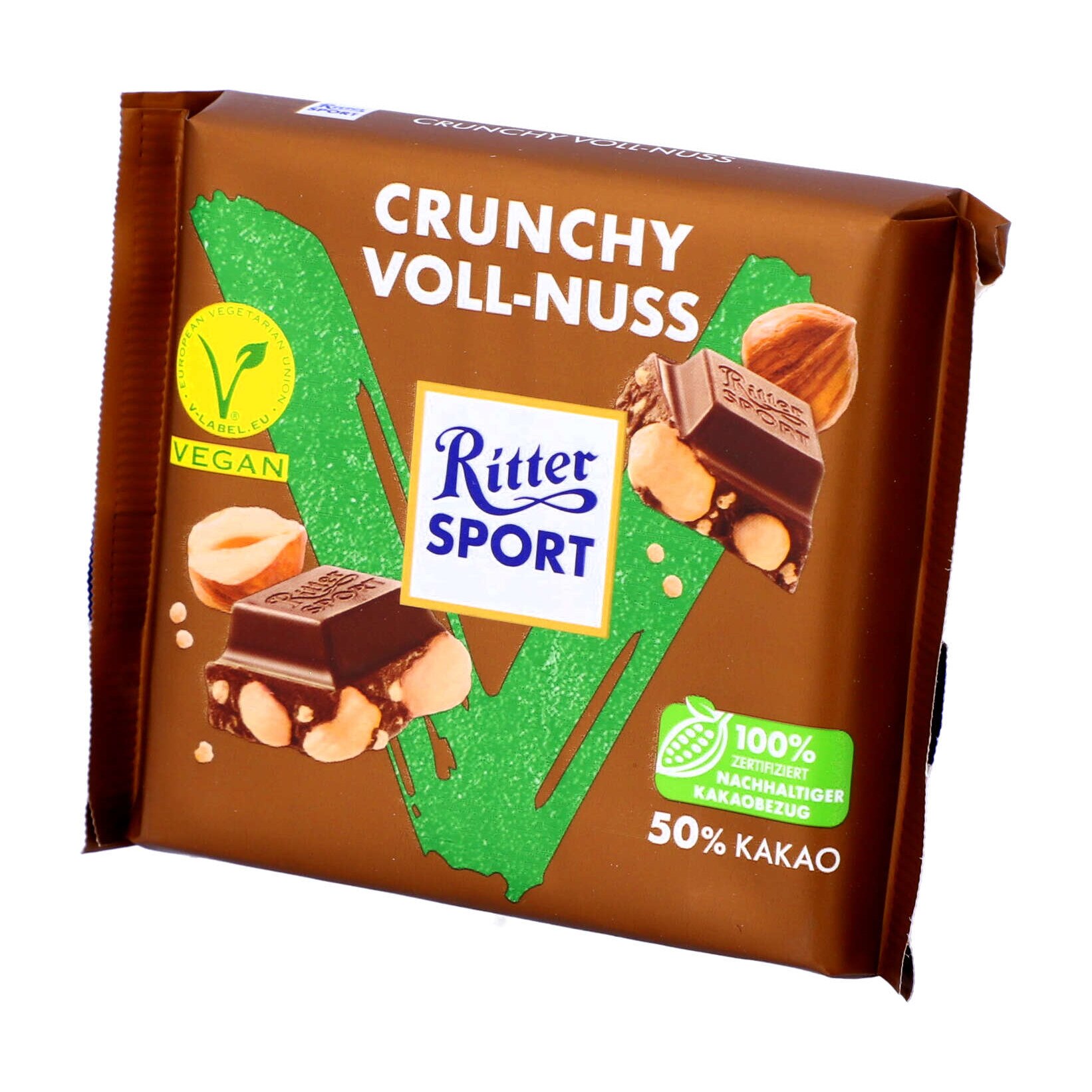 Ciocolata cu alune intregi, Ritter Sport, 100 g - eMAG.ro