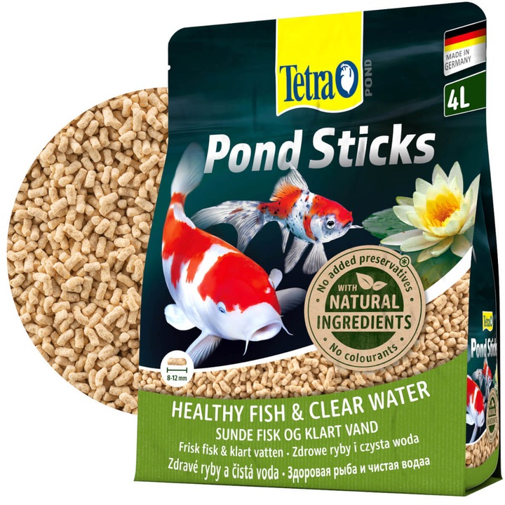 Hrana pesti iaz, Tetra, Sticks, 4 l