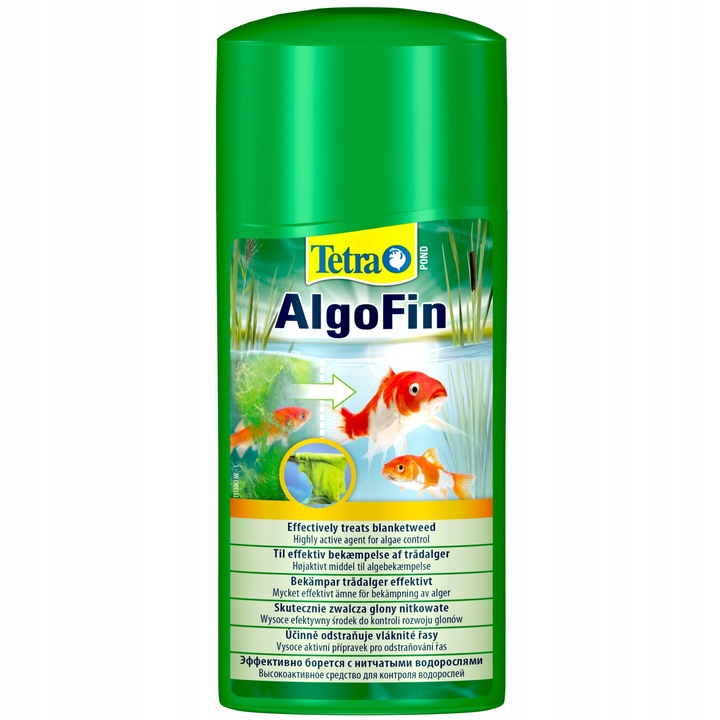 Tratament impotriva algelor de iaz, Tetra, AlgoFin, 500 ml