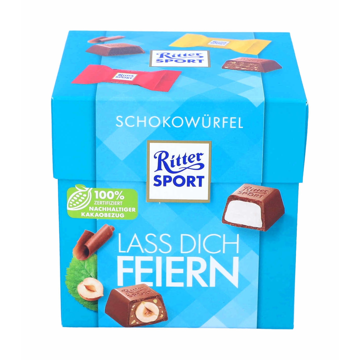 Cutie cu ciocolata mini, Ritter Sport, 5 sortimente, 176 g - eMAG.ro