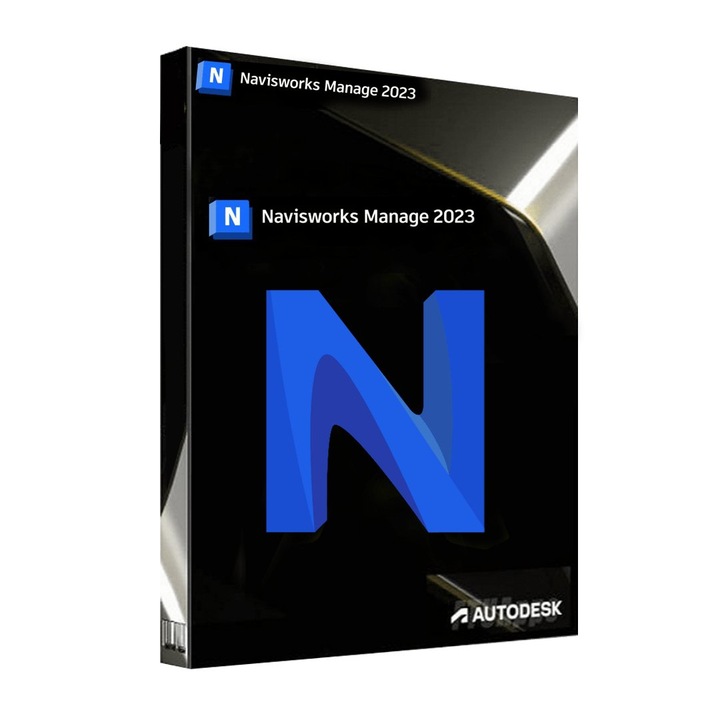 Autodesk Naviswork Manage 2023, Licenta Comerciala, Subscriptie 1 An, asociere cont Autodesk, Windows