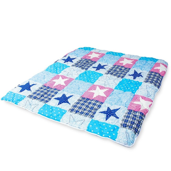 Pilota multicolora, imprimeu STELUTE, 180×210