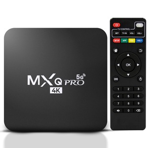 MXQMini TV Stick With Android 10.0 4K Smart TV Box 2.4G WiFi Mini Smart TV  Stick H.265 Media Player Set