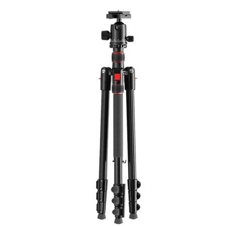Trépied Two Vets Inc V2, Fibre De Carbone/noir, Hauteur 58-166 Cm, Charge, Neuf