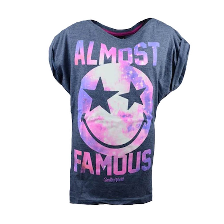Rövid ujjú póló lányoknak Almost Famous E Plus M TSEM1-N, Többszínű 170 CM