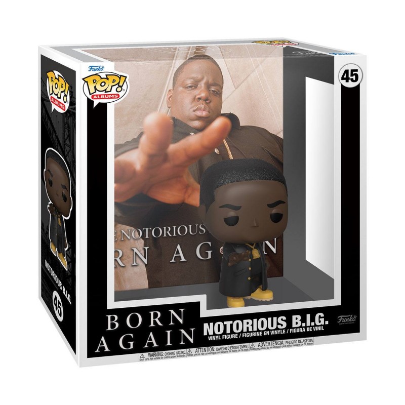 Funko Notorious B.I.G. Vinyl Gold Figurine Biggie Smalls White Sui