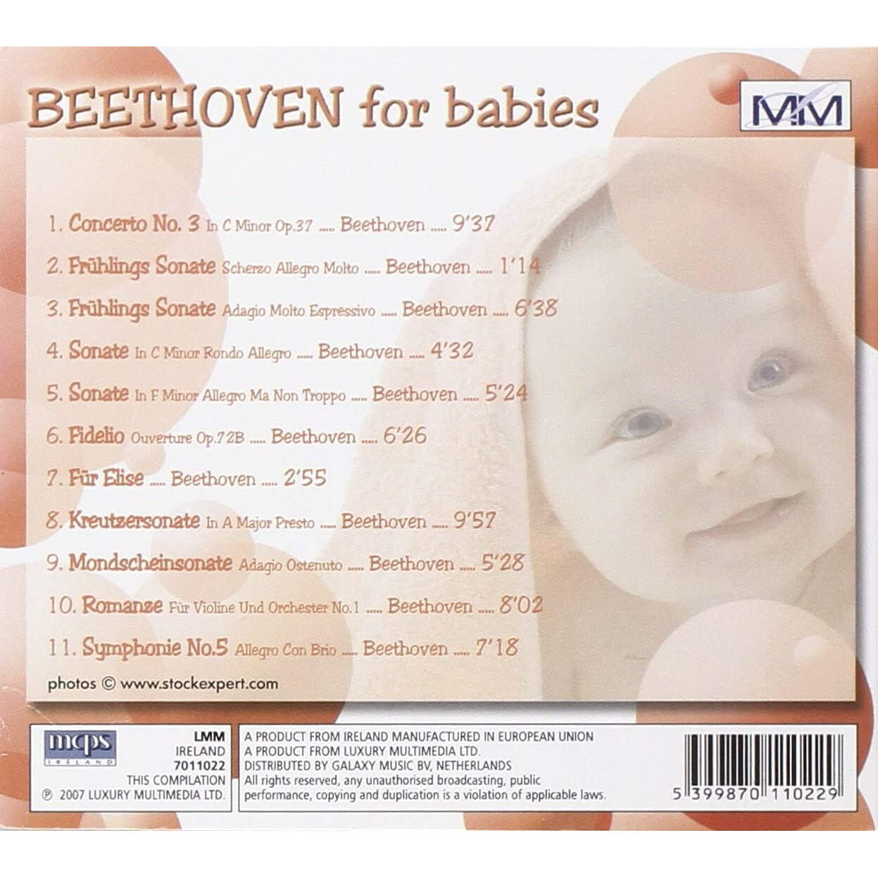 Beautiful babies beethoven for babies cd emag ro