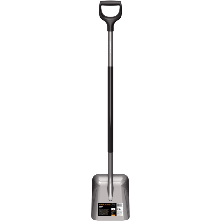 Lopata pentru nisip Fiskars Ergonomic 1066712, coada din otel, 132 cm lungime, 2 kg