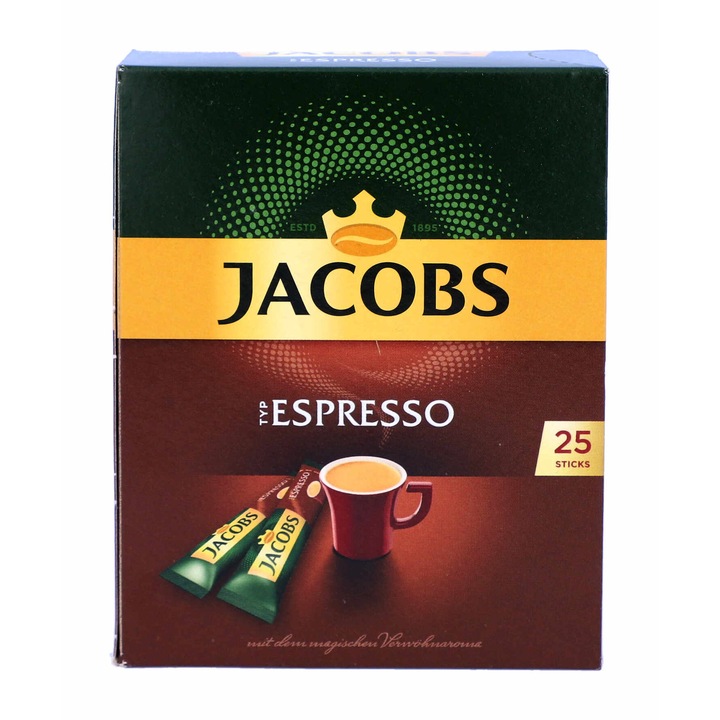 Cafea instant Espresso, Jacobs, 40 g