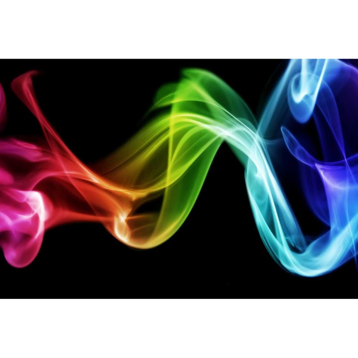 Panou sticla decorativa bucatarie 900x600 mm Abstract A41 contine silicon pentru aplicare