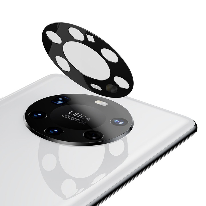 Протектор за камера Baseus, За Huawei Mate 40 Pro, 0.3 мм, 2 броя, Прозрачен