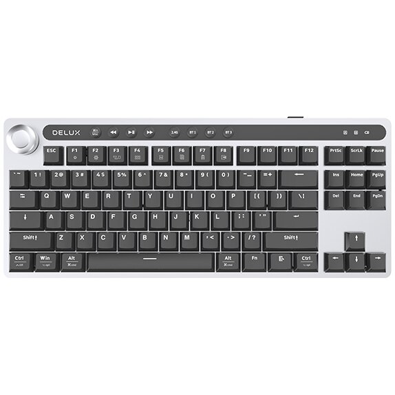 Tastatuta wireless/bluetooth Delux KS200D, negru