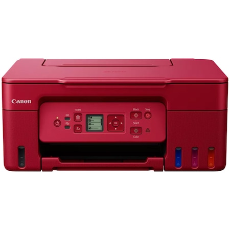 Multifunctional inkjet color CISS Canon PIXMA G3470 Red, A4