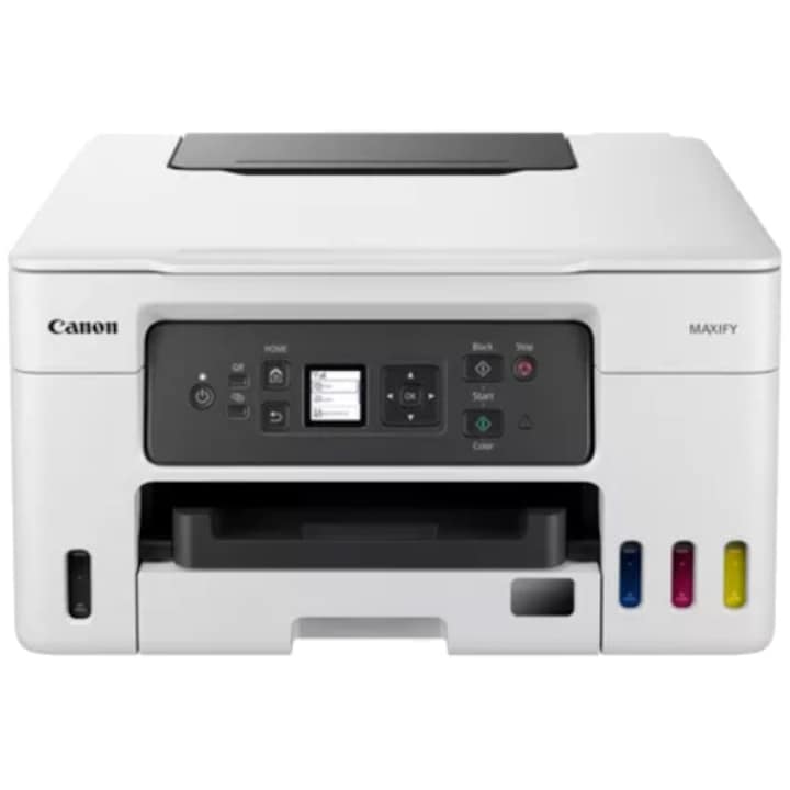 Multifunctional inkjet color CISS Canon Maxify GX3040, dimensiune A4 , duplex printare