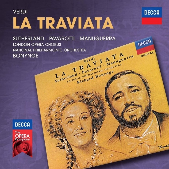 Joan Sutherland, Luciano Pavarotti, Matteo Manuguerra, The London Opera Chorus, National Philharmonic Orchestra, Richard Bonynge - Verdi: La Traviata - 2CD