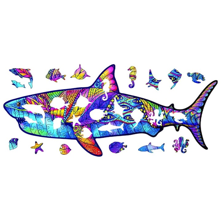 Пъзел, Измаел, Дърво, Многоцветен