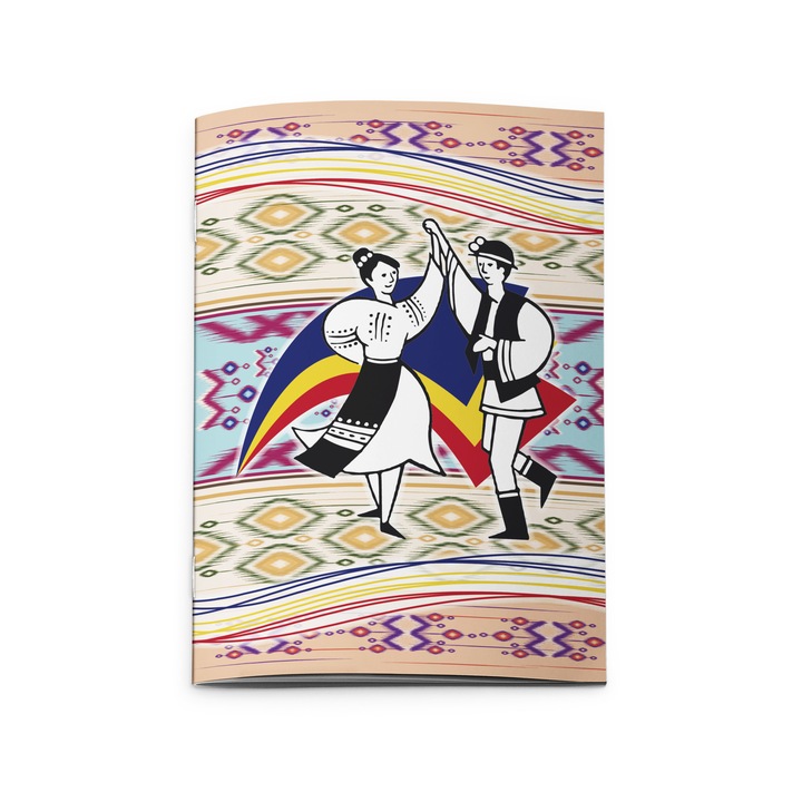 Jegyzetfüzet A6 32 oldal tűzött Románia hora