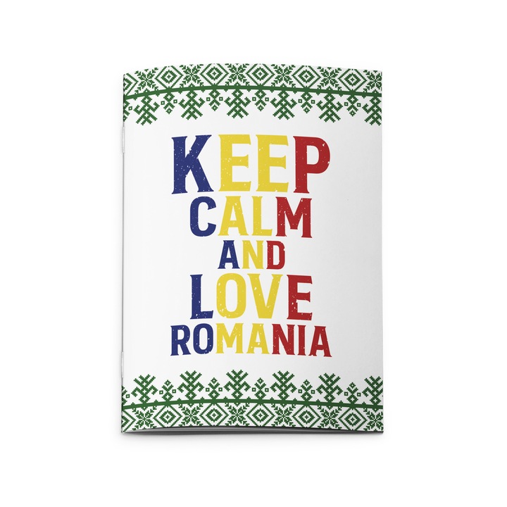 Jegyzetfüzet A6 32 oldal tűzve Románia nyugalom