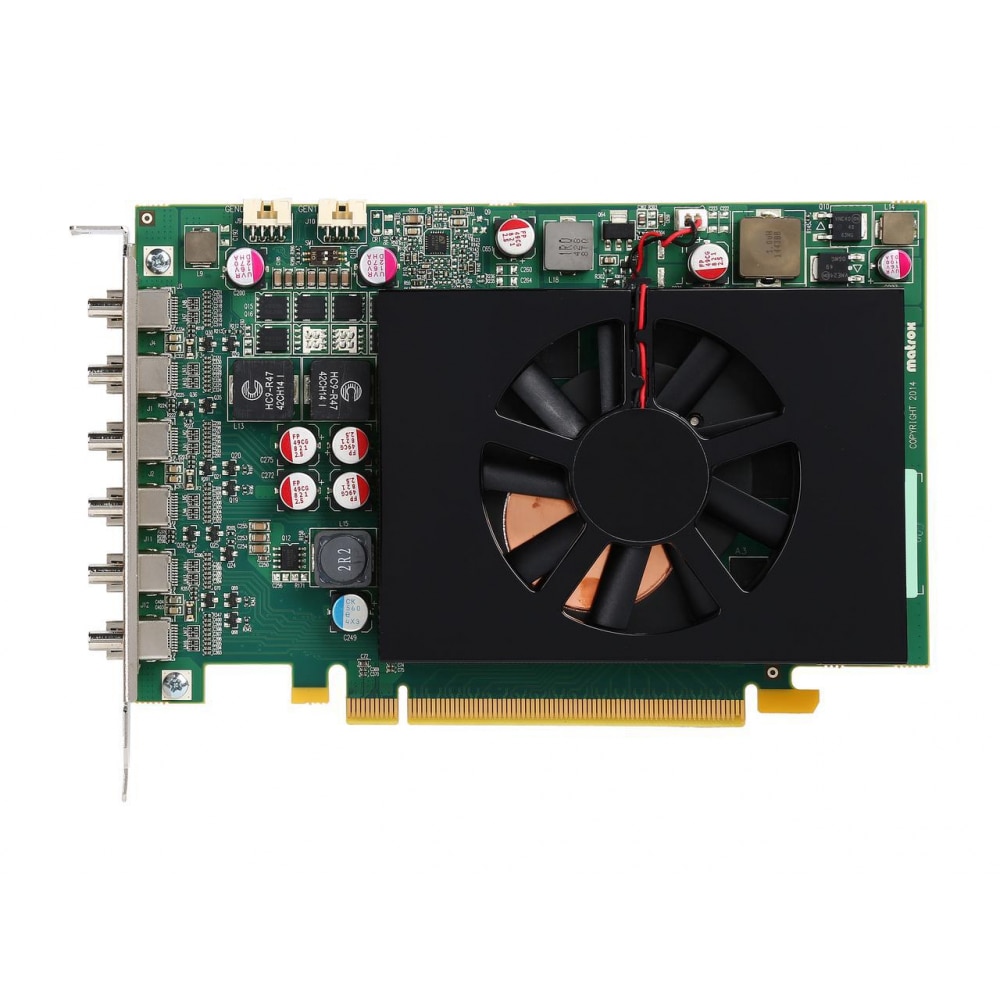 Matrox Display Graphics Card Matrox M9120 512MB PCI Express X16