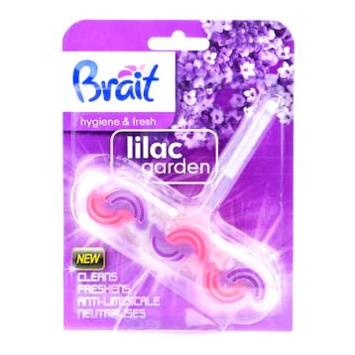 Brait Hygiene WC-frissítő, Liliac Garden, 45 g
