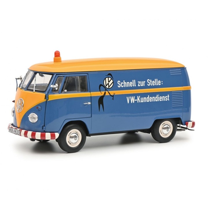 Volkswagen T1b VW ügyfélszolgálati modell - 1/18 Schuco