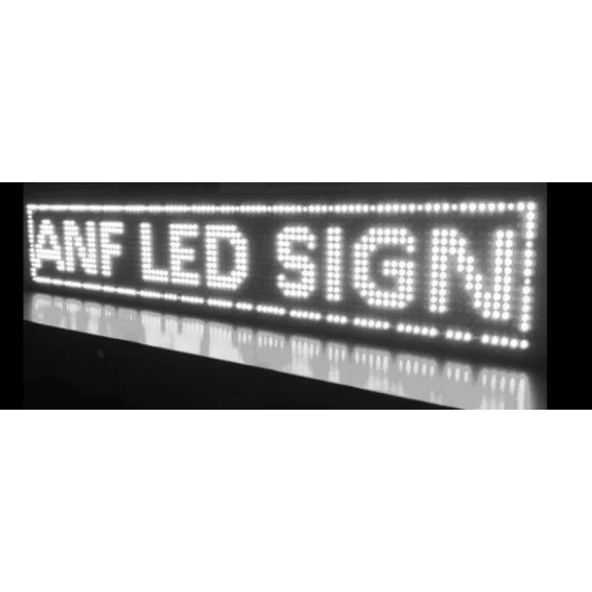 Светлинна реклама НА ИЗПЪЛНЕНИЕ 200 x 40 см, бял LED, 120° изглед, Wi ...