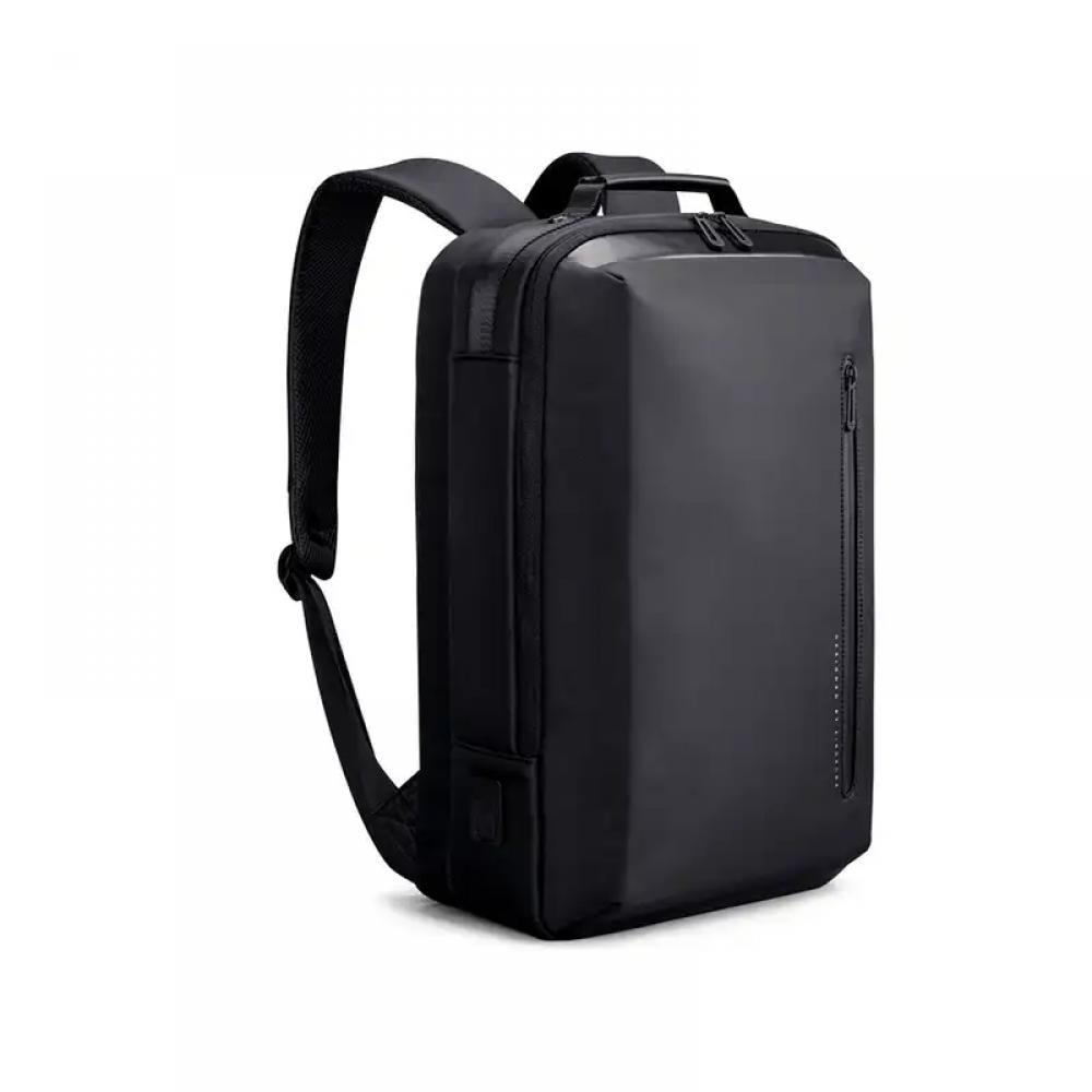 Rucsac business, Kingsons, compatibil cu laptop 15,6 inch, impermeabil, port USB, antifurt, rezistent la socuri, negru