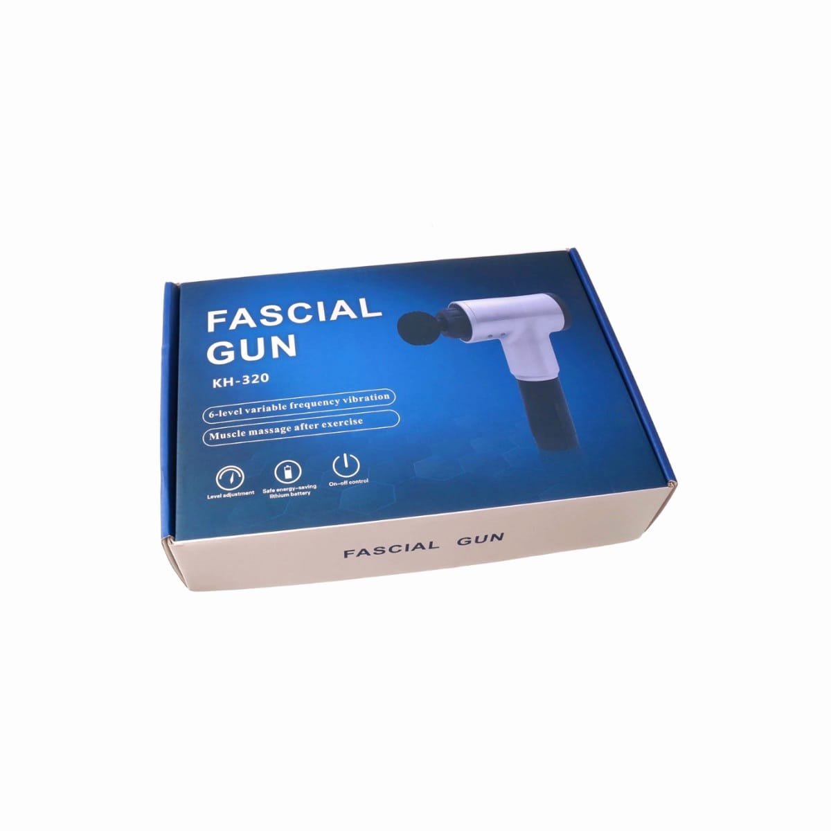 Figal Machine Aparat de masaj Fascial Gun GB-820, 4 capete interschimbabile, 5 trepte ...