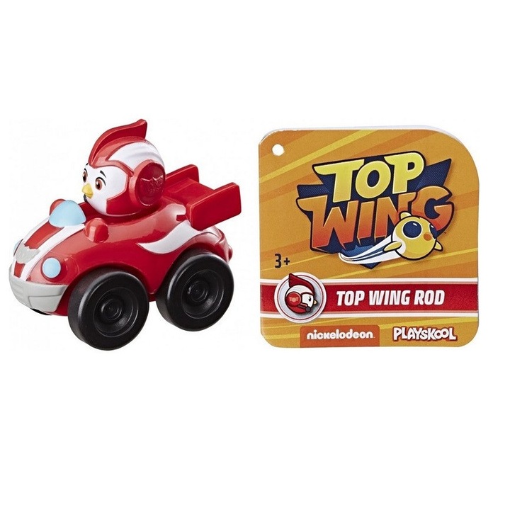 Автомобил Top Wing Mini Racers, прът, червен, 5X7CM