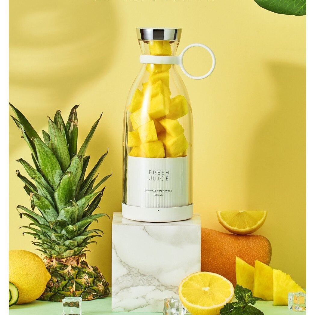 Мини електрически блендер, IOIOOO® безжично зареждане, преносим ...