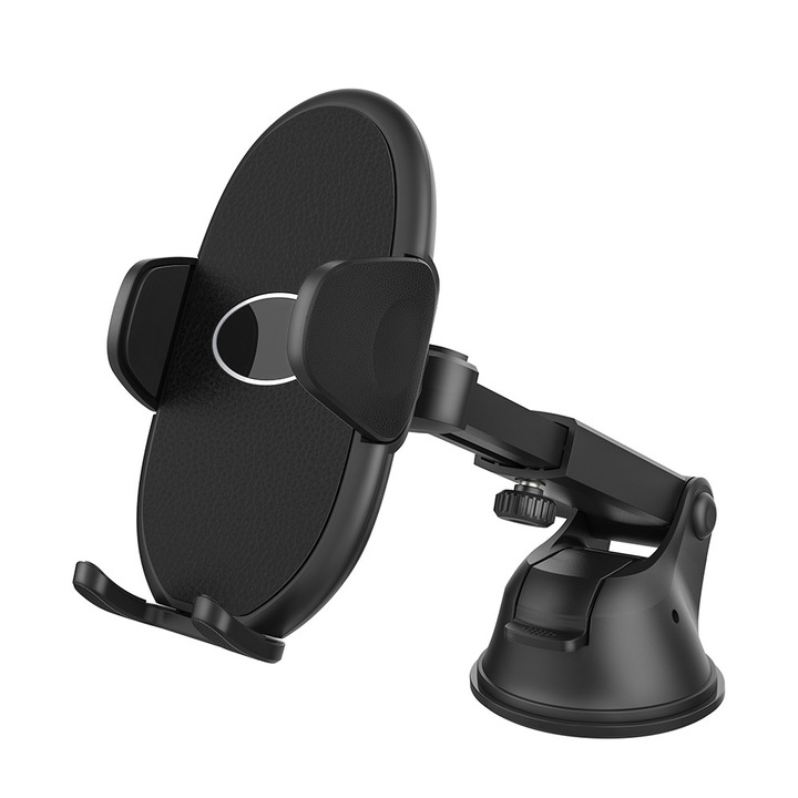 Suport Auto Telefon Cellara Cu Prindere Pentru Bord/parbriz - Negru