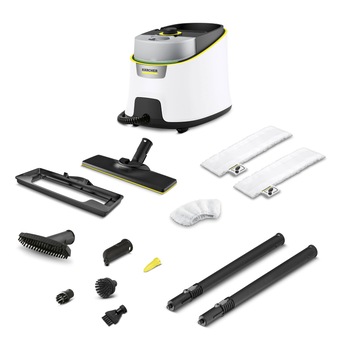 Aparat de curatat cu abur Karcher SC 4 Deluxe Premium, alb