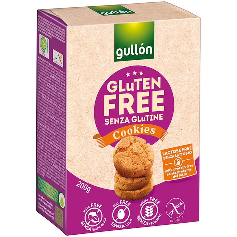 Biscuiti clasici fara gluten si fara lactoza, Gullon, 200g
