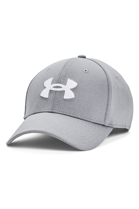 Under Armour, Sapca cambrata pentru antrenament Blitzing, Gri deschis, 56-58 CM