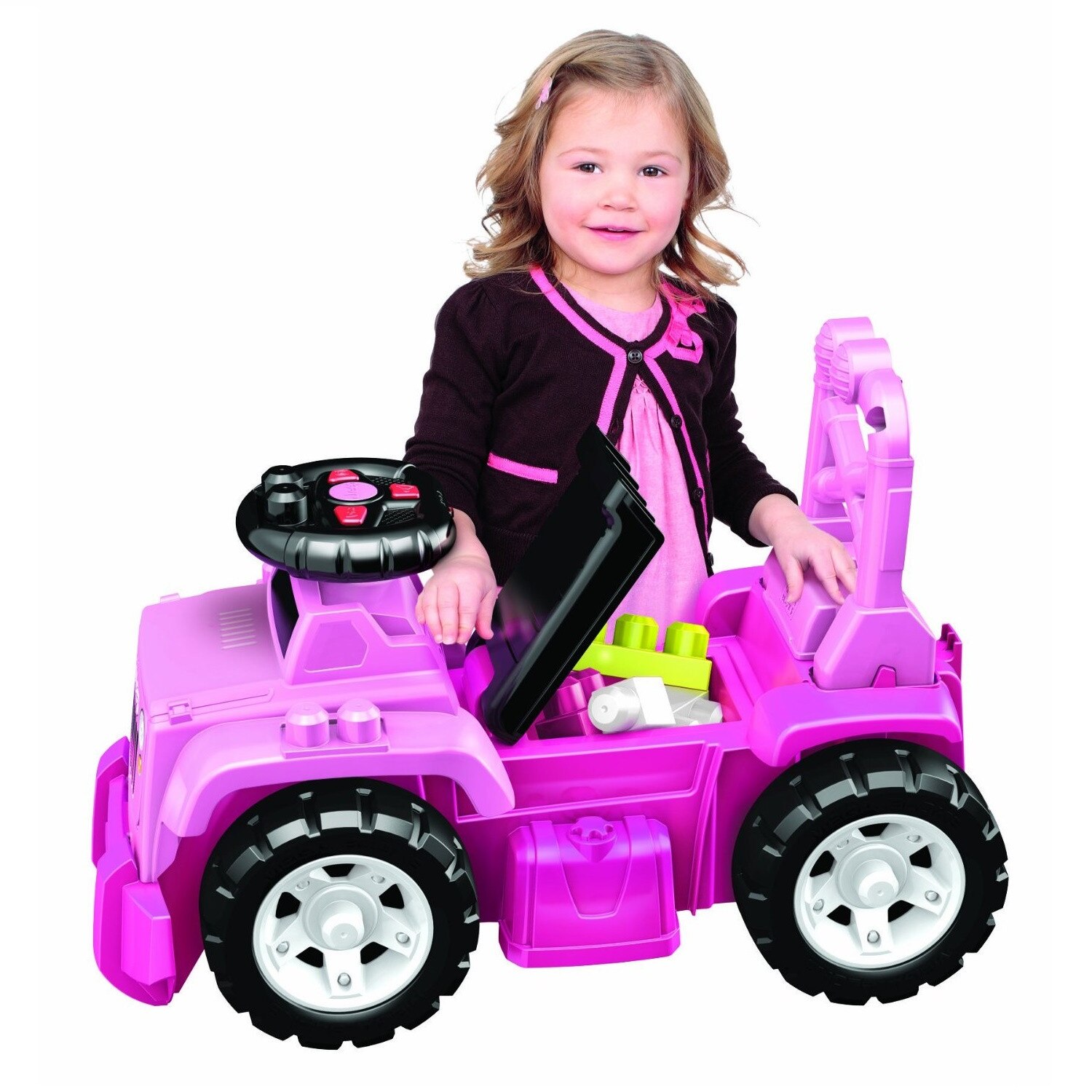 Masina Jeep 3in1 Ride-On Mega Bloks