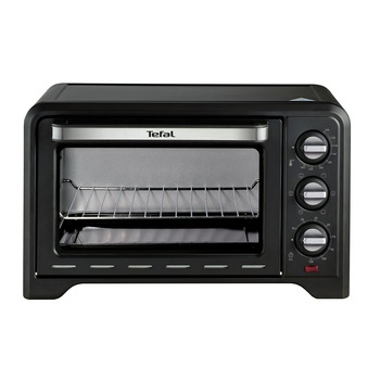 Cuptor cu convectie Tefal Optimo 19L OF444834, 240°C, 1380W, 19L, Temporizator de pana la 120 min, 6 programe presetate, Negru Cuptor cu convectie Tefal Optimo 19L OF444834, 240°C, 1380W, 19L, Temporizator de pana la 120 min, 6 programe presetate, Negru
