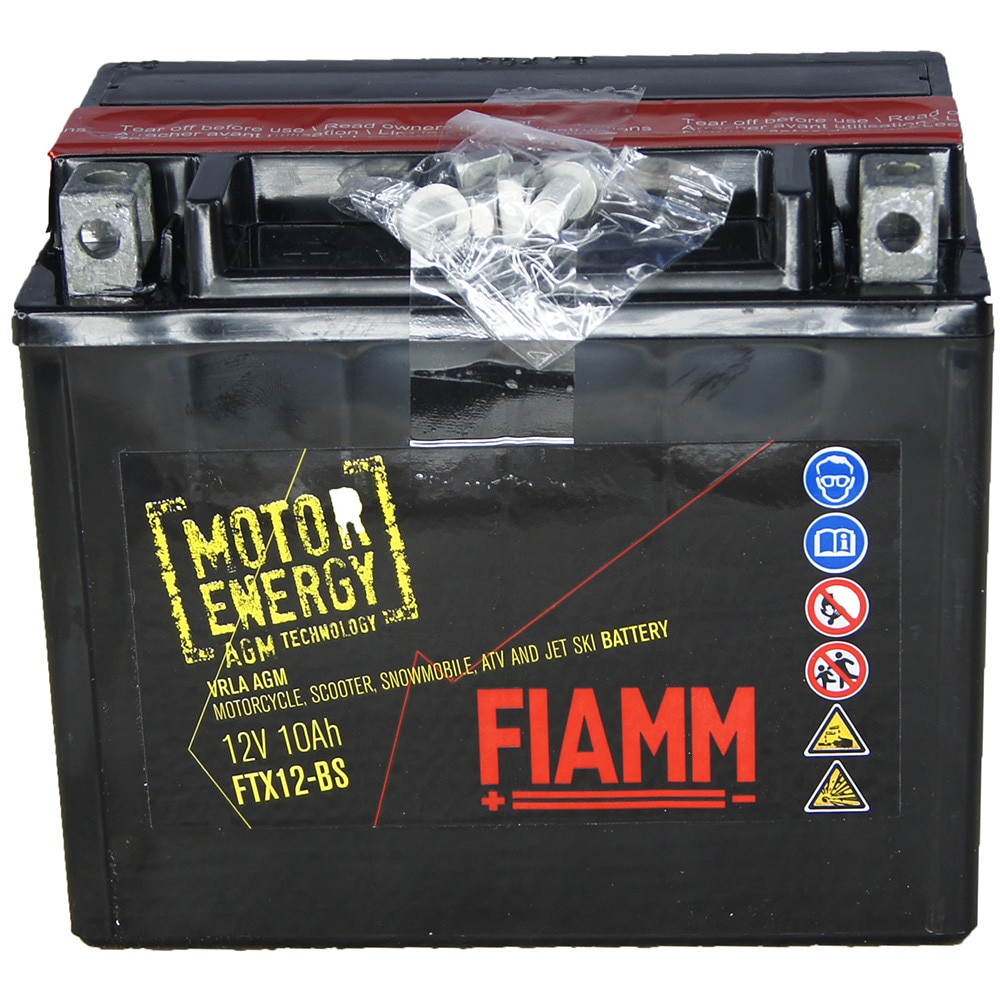 FIAMM FB12A-A - Batería Moto Fiamm 12V 12Ah 160A CCA